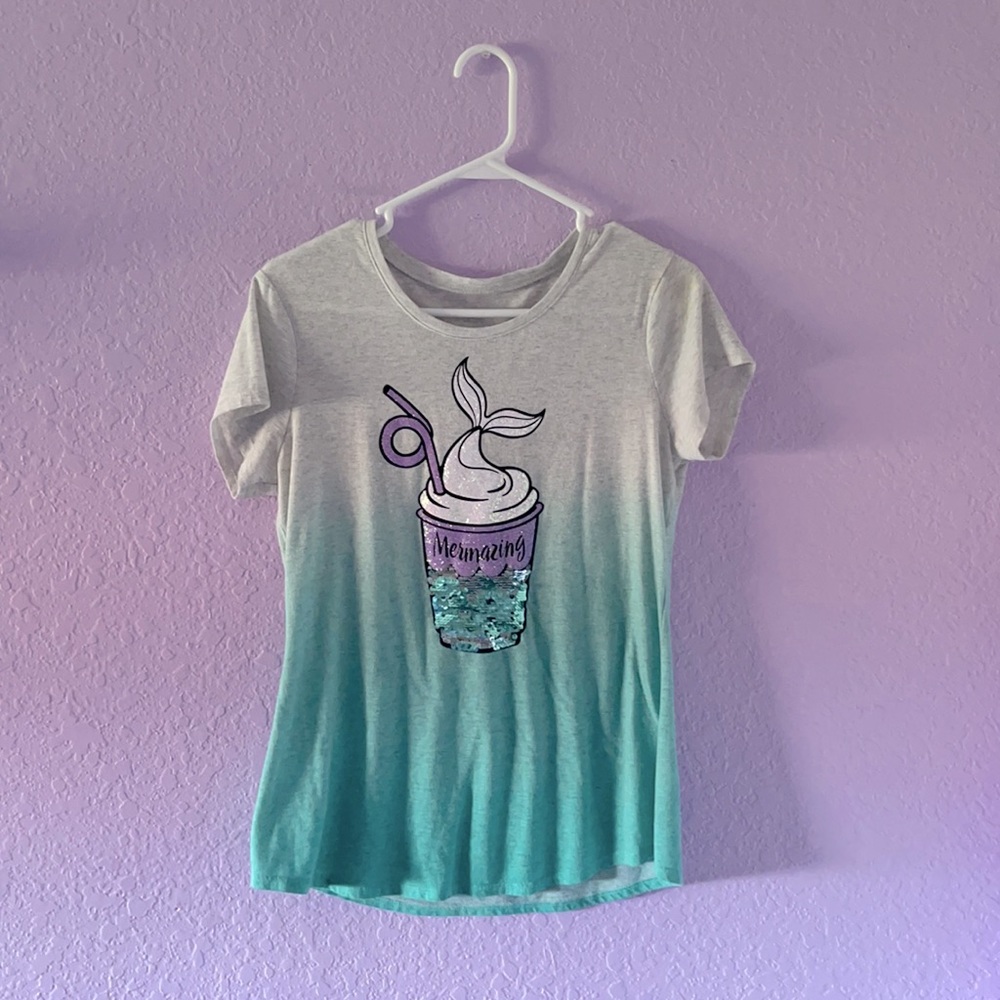 A mermaid ( sequence) shirt